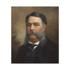 Ole Peter Hansen Balling - Chester A. Arthur - 1881 - Canvas Wall Art picture