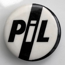 RARE Vintage 1979 PIL Public Image Ltd button promo pin badge punk John Lydon 1