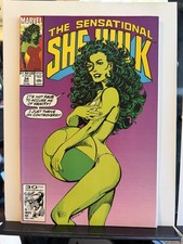 The Sensational She-Hulk #34 (1991) Marvel Comics John Byrne NM 9.4  picture