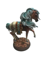 Hawthorne Village Redrock Mystic Painted Pony Statue Laurie Prindle Indian Horse picture