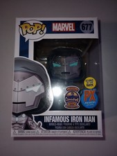 Funko Pop Marvel Infamous Iron Man #677 PX Comic Fest Glow A267 picture