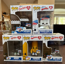 Funko POP Ad Icons: Hostess (Set of 5) #213-216 & 81 (Limited Edition Donettes) picture