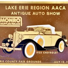 1981 Lake Erie County Fair 1933 Chevrolet Antique Auto Show AACA Monro Muffler picture
