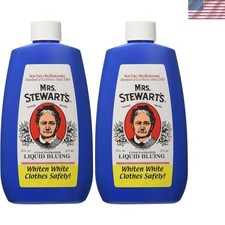 Mrs. Stewart's Concentrated Liquid Bluing 8oz Pack of 2 picture