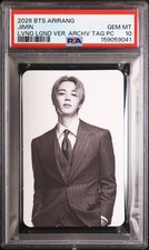 2026 BTS ARIRANG LIVING LEGEND VER. ARCHIVE TAG PHOTOCARDS JIMIN PSA 10 POP 1 picture