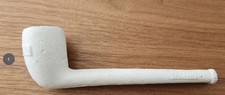 Antique WWI Era German Clay Biplane Novelty Figural Souvenir 1910-1920s picture