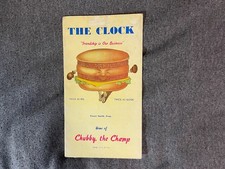 1941 The Clock Family Restaurants Stan's Drive In Menu CA 1959 Chubby the Champ picture