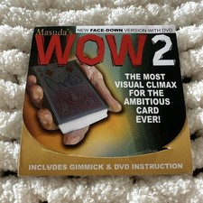 WOW 2 Face-Down Version Card Gimmick Katsuya Masuda OOP DVD Set 2010 picture