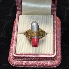 1947 Lone Ranger Atomic Bomb Spinthariscope Ring Kix Cereal Premium Vintage picture