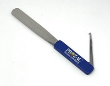 Vintage Pharmaceutical Pill Counting Spatula Prozac Pharma Collectible picture