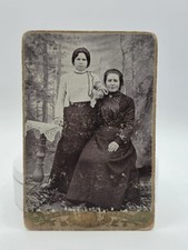 Imperial Russia Two Women Cabinet Card 1903 Dated Antique Edwardian Fashion picture