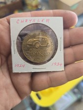 1924-1934 Chrysler Airflow Anniversary Coin 10 year celebration Token picture