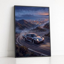 Poster Supercars - Porsche Ultra-HD Art Print picture