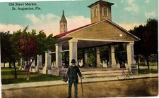 Old Slave Market St Augustine Florida FL C1920 Unposted Vintage Postcard picture