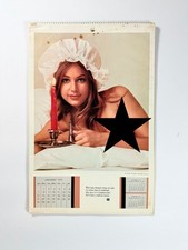 1973 Playboy Playmate Calendar Complete 12 Months Cathy Rowland January Vintage picture