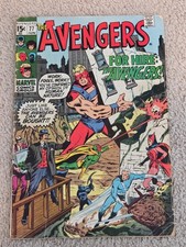 Lower-Grade 1970 AVENGERS: #77 Roy Thomas John Buscema Tom Palmer picture