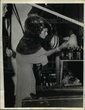 1936 Press Photo Mrs George Vanderbilt at benefit Harvey Gibson estate picture