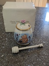 Lenox Disney Winnie The Pooh Classic Honey Pot Fine Ivory China ~5.5