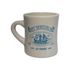 2006 Capt Parker’s Pub 25th Anniversary Chowder Mug Westford China Cape Cod picture