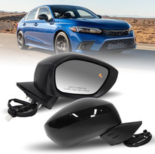 Left Driver Side Mirror Compatible with 2022-2025 HONDA CIVIC Sedan/Hatchback Mi picture