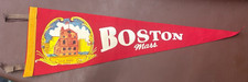 VINTAGE 1950s BOSTON MASSACHUSETTS PENNANT 26