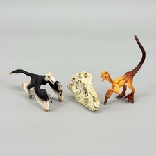 Schleich 42267 & 41461 Replacement Microraptor Compsognathus Dinosaur & Skull picture