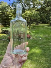 DR.KILMER'S FEMALE REMEDY Arched Panel Bottle, MINT 8 5/8 IN picture