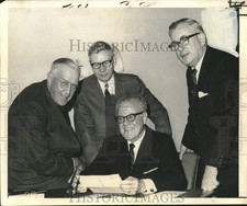 1969 Press Photo Newly Elected Officers of New Orleans Board of Trade Limited picture