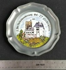 Vintage Rolf Tremmel 7 Stuttgart 40 Pewter Plate picture