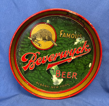 Rare Vintage 1930’s Beverwyck Famous Beer Tray Albany NY picture