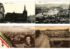 LIEGE BELGIUM 200 Vintage Postcards Pre-1940 (L2832) picture