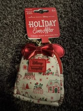 Disney Hallmark Holiday Ever After Mini Loungefly Bag Charm Mickey Minnie NWT picture