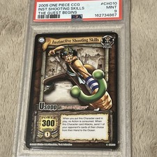 2005 One Piece CCG : Instinctive Shooting Skills : The Quest Begins : PSA 9  picture