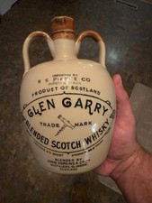 Made in Scotland Glen Garry Blended Scotch Whiskey Stone Jug Bottle (empty) picture