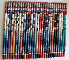 VINTAGE 1993 MLB Team Sport Pencils COMPLETE SET of 28 American + National RARE picture