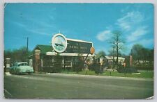 Norfolk Virginia, US Naval Base Main Gate, Vintage Postcard picture