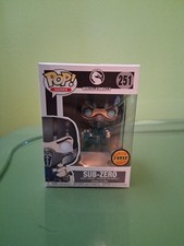 Funko Pop Games Mortal Kombat X Sub-Zero Vinyl #251 Chase Edition picture