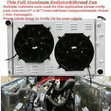4 Row Radiator&Shroud Fan For 77-88 Oldsmobile Cutlass 3.8L,4.3L,4.4L,5.0L,5.7L picture