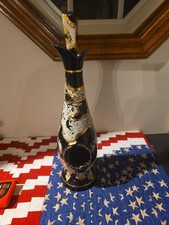 Vintage Jim Beam Regal China Decanter - 1957 black and gold (empty) 15