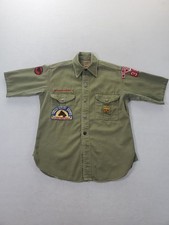 Vtg 40s 50s 60s Boy Scouts America BSA Shirt St. Charles MO 354 picture