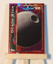 2016 Topps Star Wars Rogue One Death Star #177 Holographic Foil Parallel Card picture