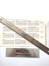 Schmidt & Bender Vintage L.E Reticle & Scope Spec Sheet Super Rare picture