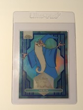 2023 Topps Chrome Disney 100 MERLIN Dark Light Blue Refractor /75 picture