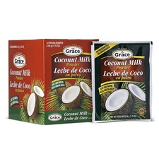 Grace Coconut Milk Powder 1.76oz - 12 Pack - Leche de 0.15 Ounce (Pack of 12) picture
