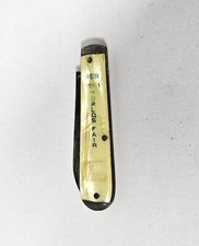 VINTAGE 1937 WORLD'S FAIR COMMEMORATIVE MOTHER OF PEARL POCKET KNIFE picture