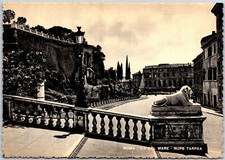 Roma - Via Del Mare Rupe Tarpea Sea Street Tarpeian Real Photo RPPC Postcard picture