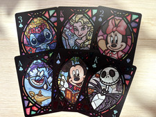 Tenyo x Disney Characters Stained Glass Playing Cards - Pick Your Character picture