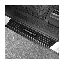 ZZEQYG 4 Pcs Door Sill Protector Compatible with Jeep Grand Cherokee (Not for... picture