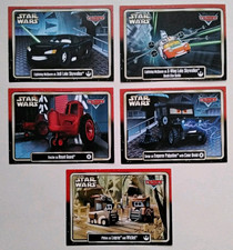 2015 Star Wars Weekends Disney Pixar Cars 5 Card Set Series 3 picture