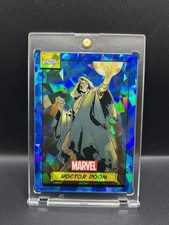 2024 Topps Chrome Marvel Sapphire Doctor Doom First Year Blue Refractor #61 picture